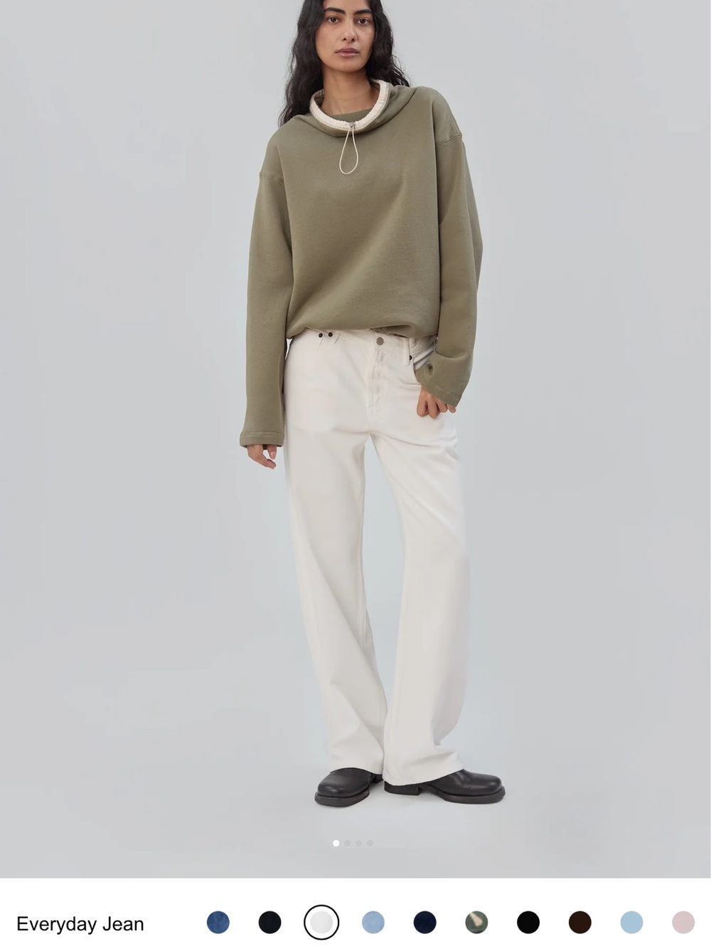 Everyday Jean - Milk Straight-Leg Jeans